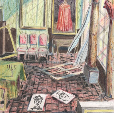 new york times sketches of the gardner heist sketches